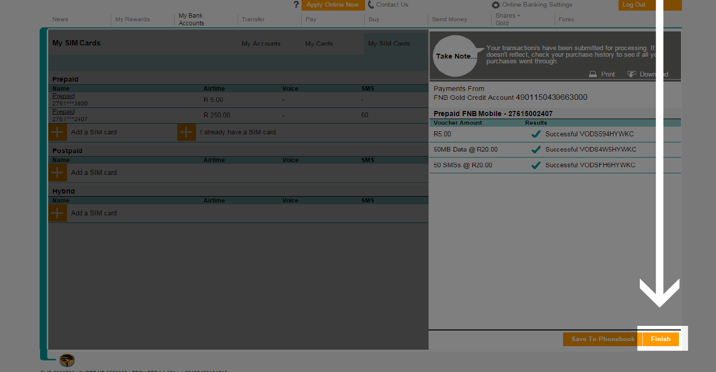 How to purchase airtime online How To Demos FNB